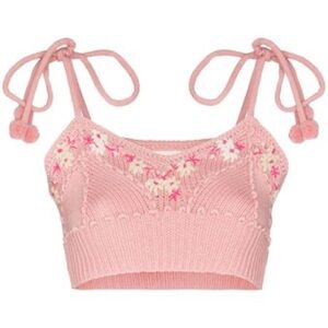 LoveShackFancy XS Lago knit top